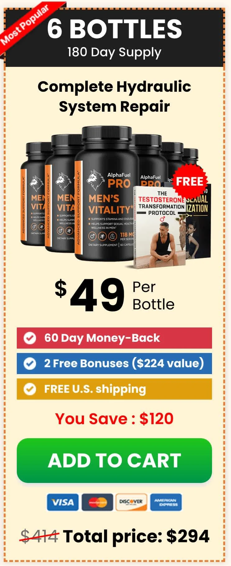 AlphaFuel Pro 3 Bottle Best Seller